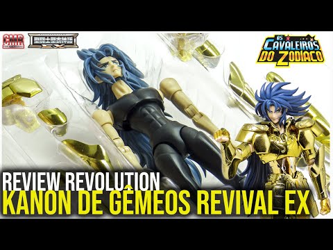 Review Revolution -- KANON de GÊMEOS REVIVAL Saint Cloth Myth EX Bandai! #clothmyth #saintseiya