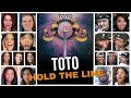 Toto - Hold The Line - Reaction Compilation
