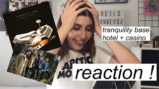 Arctic Monkeys Tranquility Base Hotel + Casino Reaction!