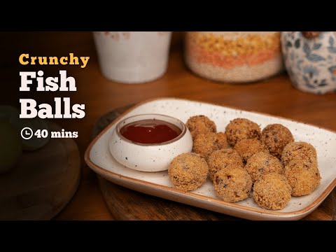 Home-made Fish Balls Recipe | Simple & Quick Snack Recipe | Tasty Fish Balls | Cookd