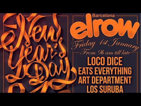 Los Suruba @ El Row, Barcelona (New Year's Day 2016)