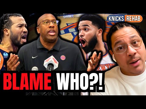 KNICKS BLAME GAME | BIG LOSS TO SPURS