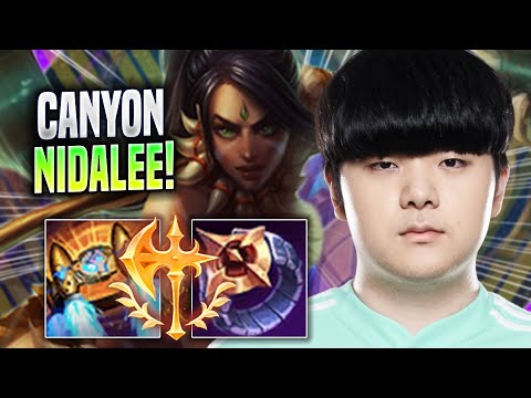 CANYON IS SO CLEAN WITH NIDALEE! - DK Canyon Plays Nidalee JUNGLE vs Graves! | Season 2022
