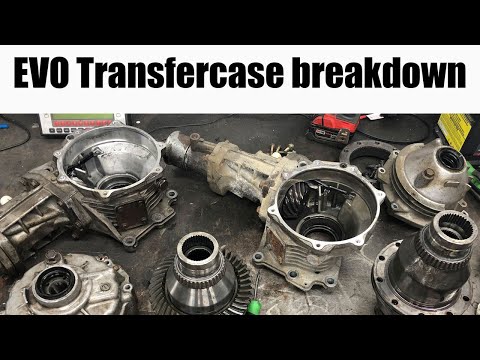 EVO Transfercase Teardown // ACD and Non-ACD // Mitsubishi Lancer Evolution VIII IX