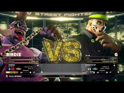 SFV Champion Edition 🔥 SUNHUI (BIRDIE) Vs YASAXI12137 (G) 🔥 Online Match's 04-25-2023