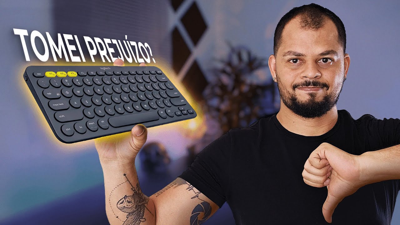 O PROBLEMA que eu tive com o teclado Logitech K380 | TECLADO BLUETOOTH | TECLADO SEM FIO