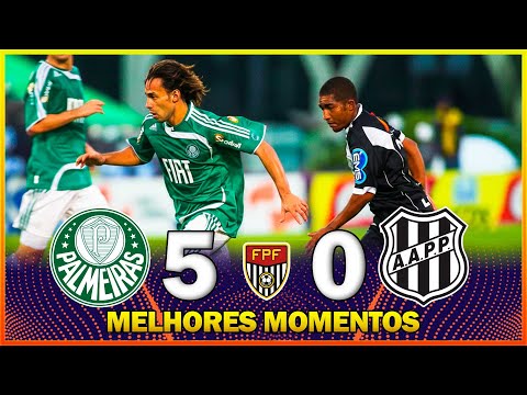 PALMEIRAS 5 X 0 PONTE PRETA ● MELHORES MOMENTOS ● FINAL ● CAMPEONATO PAULISTA 2008