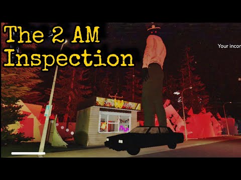 The 2 AM Inspection Scene | Roblox Scary Shawarma Kiosk 