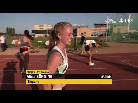 SM U20 / U23 Nottwil 2021 - 5000m U20 / U23 Frauen Finale