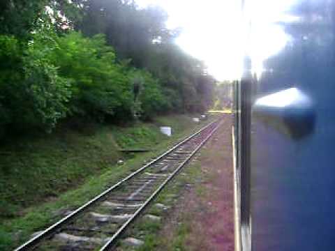 Trenul 401 "Moldova" Chisinau- Bucuresti intre Chisinau si Ungheni Moldova