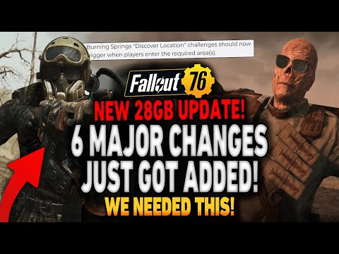 6 Major Changes Added in New Fallout 76 Update!