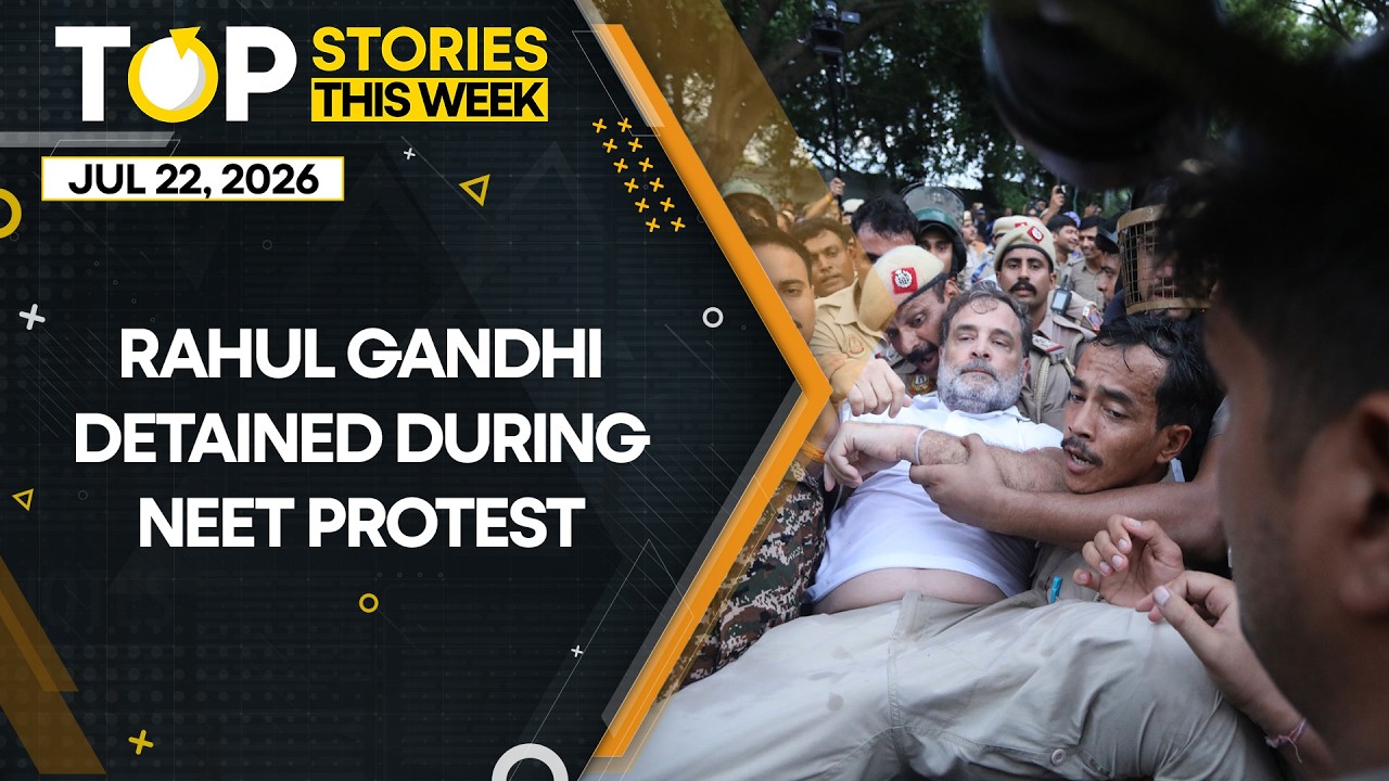 NEET Protest: Massive NEET Protest in New Delhi: Rahul, Priyanka Taken Into Custody | Top Videos