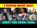 Guess the 2000s Songs in 1 Second Music Quiz