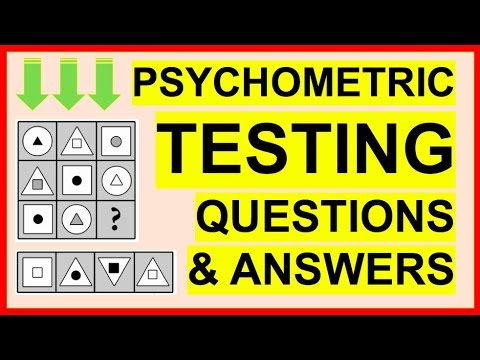 7つのPSYCHOMETRIC TESTの質問と回答!(心理テストのパス方法) (7 PSYCHOMETRIC TEST Questions and Answers! (How To PASS a Psychometric Test))