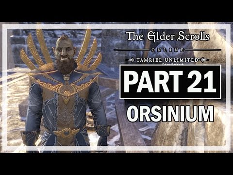 The Elder Scrolls Online Orsinium Walkthrough Part 21 - Let's Play Gameplay Review