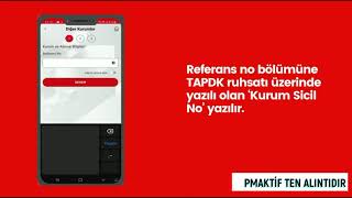 TAPDK ZİRAAT MOBİL ŞUBEDEN BELGE ÜCRETİ YATIRMA
