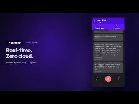 Hearo Offline Voice to Text AI