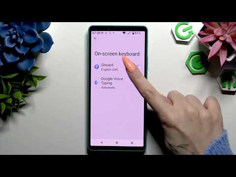 SONY Xperia 10 VII – Turn On or Off Auto Correction