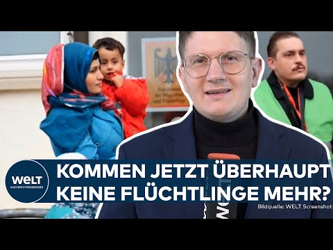 MIGRATION IN DEUTSCHLAND: Überhaupt keine Flüchtlinge mehr? Deutsche sind Städte massiv belastet