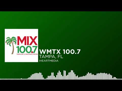 WMTX Tampa, FL "Mix 100.7" Legal ID [Christmas Music](11/16/24)