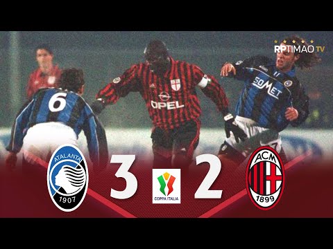 Atalanta 3 x 2 Milan ● 1999/00 Coppa Italia Extended Goals & Highlights ᴴᴰ