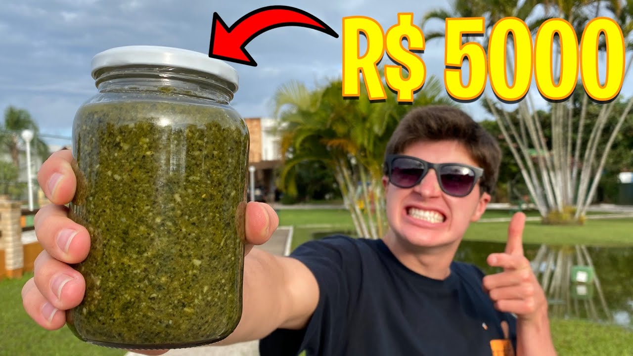 FIZ O MOLHO MAIS CARO DA MINHA VIDA!