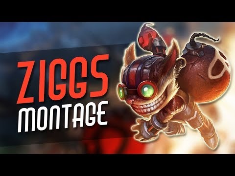 League of Legends CLEAN Ziggs Montage#1