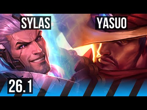 SYLAS vs YASUO (MID) | KR Master | 26.1