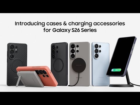 Cases and charging accessories of Galaxy S26 Series | Samsung