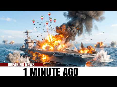 IRAN LAUNCHES ATTACKS 1,000 UAVS AT THE USS GERALD FORD - THEN THIS HAPPENED...