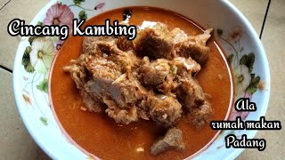 Download lagu Cincang kambing || cancang kambiang ala rumah makan minang mp3