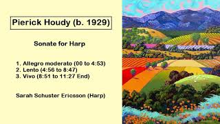 Pierick Houdy (b. 1929) – Sonate for Harp