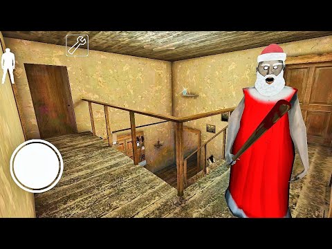 Granny Game Horror Escape Gameplay | Granny Santa Claus 😂🤯🌲 Ep1