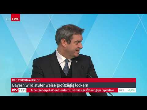 Corona LIVE: Bayerns Ministerpräsident Söder äußert sich nach Ministerratssitzung