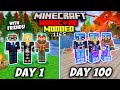 SURVIVING 100 DAYS IN HARDCORE MODDED MINECRAFT WITH FRIENDS