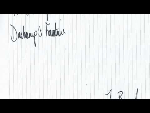 15 Min excerpt of The Sound of Duchamp's Fountain