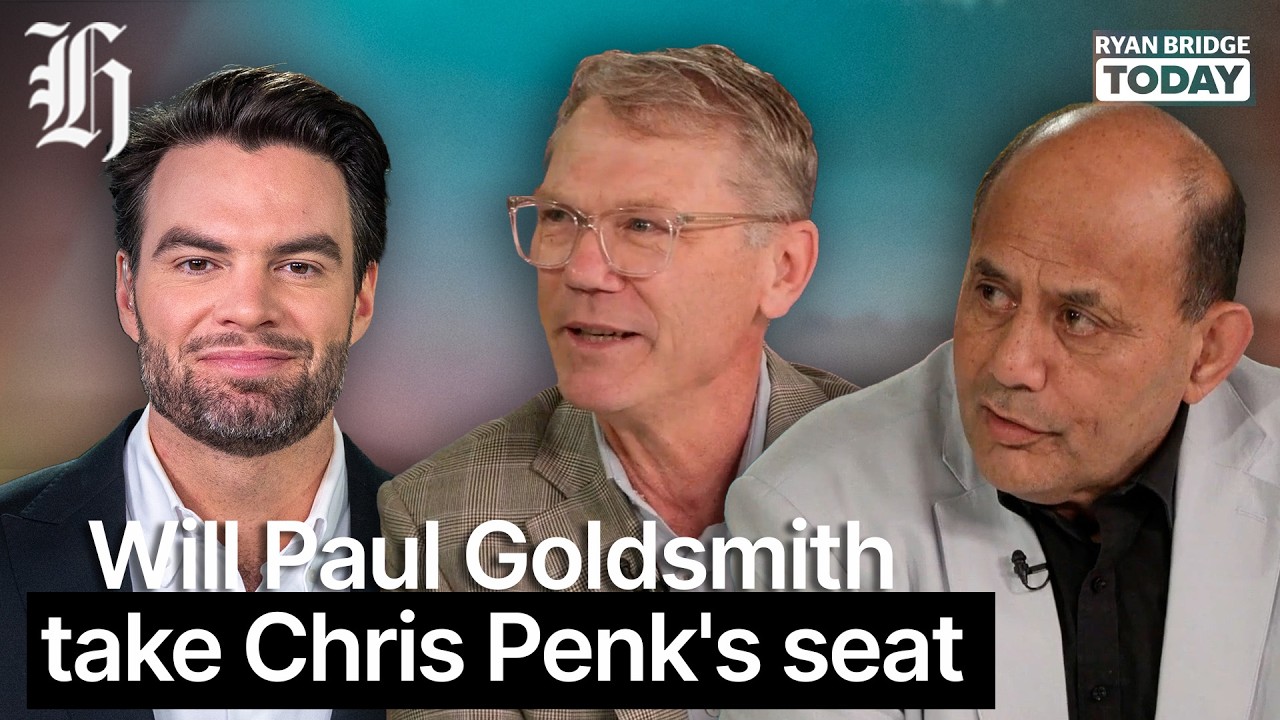 Will Paul Goldsmith take Chris Penk's seat as well as his portfolios? | Ryan Bridge TODAY