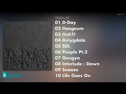 [FULL ALBUM] A g u s t D (슈가) - D D a y