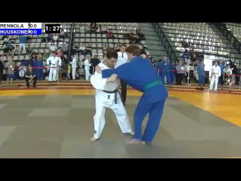 Sovelletun judon SM 2017: SM-90: RENNOLA - HUUSKONEN