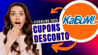 [ATENÇÃO] Cupons de desconto  de fevereiro EXCLUSIVOS da loja  KABUM . Confira lista completa