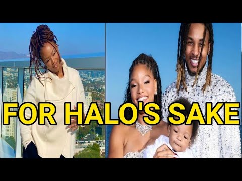 Halle Bailey's mom plead with Halle & DDG to make peace & stop the dragging for their son's seek