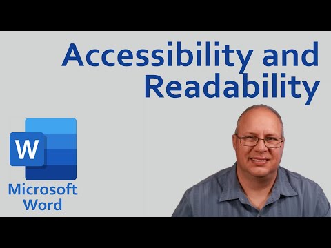 Optimizing Your Microsoft Word Document: A Guide to Accessibility, Word ...