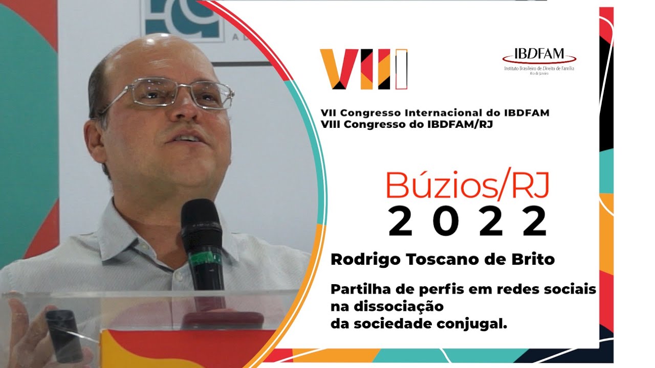 Rodrigo Toscano de Brito - Partilha de perfis em redes sociais na dissolução da sociedade conjugal