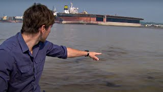 Dangerous Work! Ship Graveyard in Bangladesh  - Indian Ocean With Simon Reeve - BBC