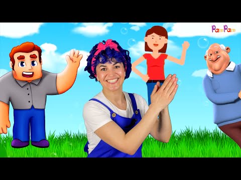 Elif Abla ile Haydi Alkış! | Aile Bireyleri ve Ritim Öğreten Neşeli Şarkı | Pam Pam Çocuk Şarkıları