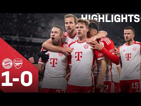 Kimmich's header pushes Bayern to the semi-finals! | FC Bayern vs. Arsenal FC 1-0 | UCL Highlights
