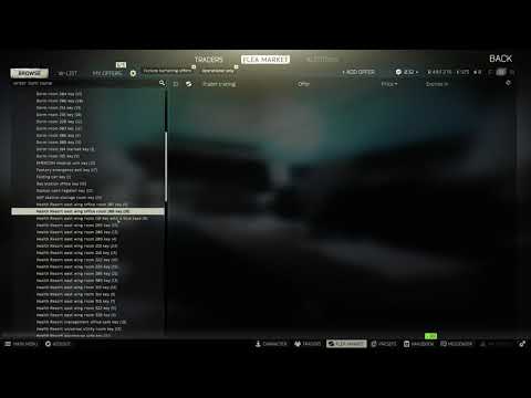 SNIPING Blue-Tape key on third day of wipe for 300k - A story in 30 seconds - Escape from Tarkov