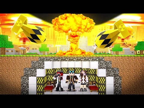 CHIUSO NEL BUNKER con i miei amici durante LA FINE DEL MONDO su MINECRAFT!