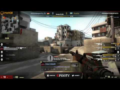 mousesports vs. fnatic | Viertelfinale, Gfinity G3 Lan | de_dust2 Map 2