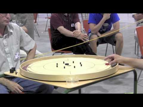 2013 World Crokinole - Johnston v Haymes - Top 4 Playoffs